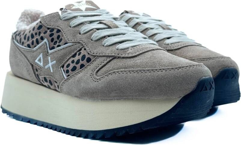 Sun68 Beige Sneakers Big Star Collectie Beige Dames