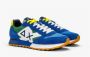 Sun68 Blauw en groene Jaki Bicolor schoenen Blue Heren - Thumbnail 6