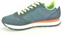 Sun68 Blauw Fluorescerende Runner Sneakers Blue Heren - Thumbnail 3