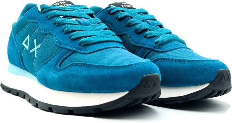 Sun68 Blauwe Ally Solid Sneakers Blue Dames