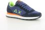 Sun68 Blauwe Heren Sneakers TOM Fluo Blue Heren - Thumbnail 2