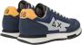 Sun68 Blauwe Sneakers Solid Heren Suède Blue Heren - Thumbnail 12