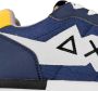 Sun68 Blauwe Sneakers Solid Heren Suède Blue Heren - Thumbnail 16