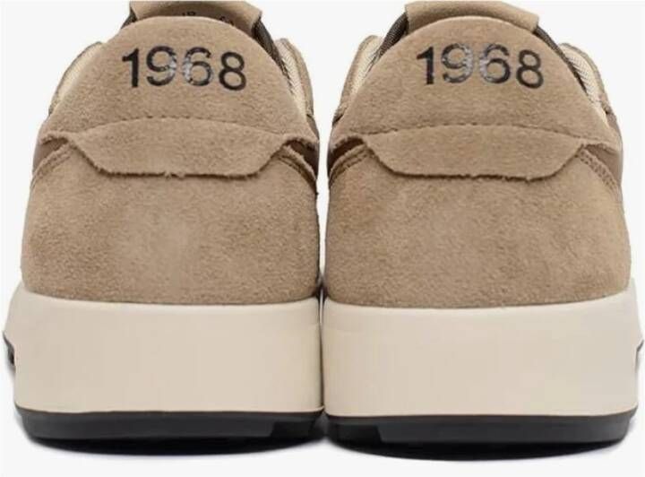 Sun68 Bruine Sneakers voor Heren Bruin Heren