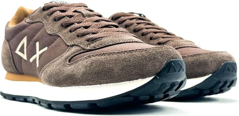 Sun68 Bruine Tom Solid Sneakers Brown Heren