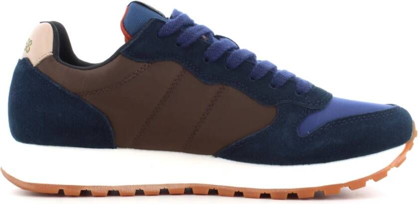 Sun68 Casual Heren Sneakers in Bicolor Blue Heren