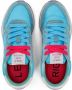 Sun68 Blauwe Nylon Sneakers Ally Solid Blue Dames - Thumbnail 3