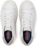 Sun68 Klassieke Witte Leren Sneakers Multicolor Heren - Thumbnail 4