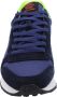 Sun68 Sneaker Tom Fluo Navy Heren Sneakers - Thumbnail 5