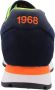 Sun68 Heren Tom Fluo Navy Blue Sneakers Blue Heren - Thumbnail 16