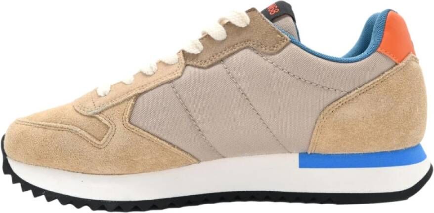 Sun68 Crazy Winter Beige Sneakers Beige Heren