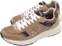 Sun68 Daddy Volpe Sneakers Donker Beige Brown Heren - Thumbnail 3