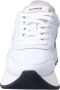 Sun68 Dames Lage Sneakers van Leer White Dames - Thumbnail 8