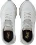 Sun68 Dames Lage Sneakers van Leer White Dames - Thumbnail 11