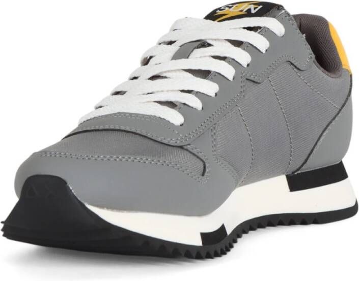 Sun68 Eco-vriendelijke Sneakers Niki Solid Gray Heren