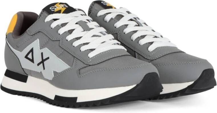 Sun68 Eco-vriendelijke Sneakers Niki Solid Gray Heren