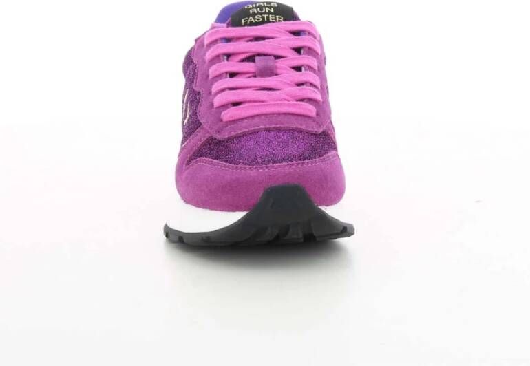 Sun68 Fuchsia Glitter Textiel Schoenen Multicolor Dames