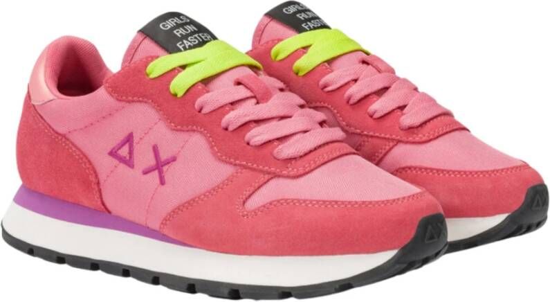 Sun68 Fuchsia Hardloopschoen Sneaker Ally Pink Dames