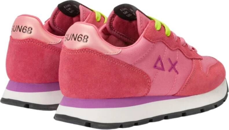 Sun68 Fuchsia Hardloopschoen Sneaker Ally Pink Dames