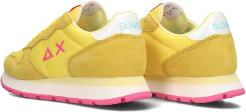 Sun68 Gele Ally Solid Nylon Sneakers Yellow Dames