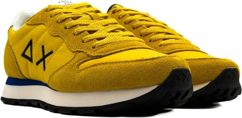 Sun68 Gele Tom Sneakers Lente Zomer 2025 Yellow Heren