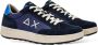 Sun68 Blauwe Leren en Stoffen Genius Schoenen Blue Heren - Thumbnail 2