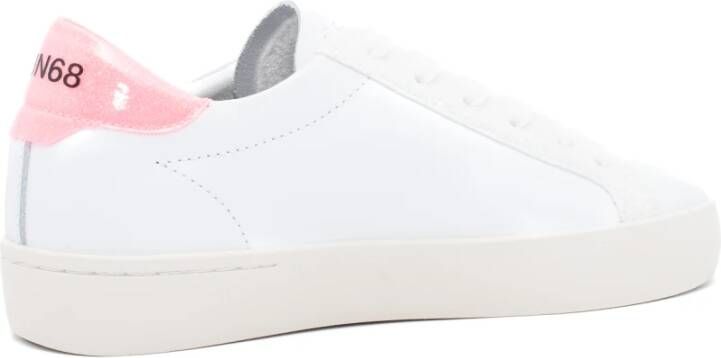 Sun68 Glitter Sneakers Katy Leather White Dames