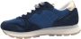 Sun68 Glitter Textiel Marineblauwe Sneakers Blue Dames - Thumbnail 2