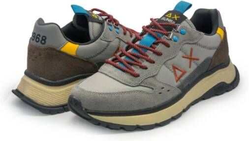 Sun68 Grijze Fire and Camping Schoenen Gray Heren