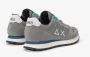 Sun68 Casual Sneakers voor Mannen Gray Heren - Thumbnail 3