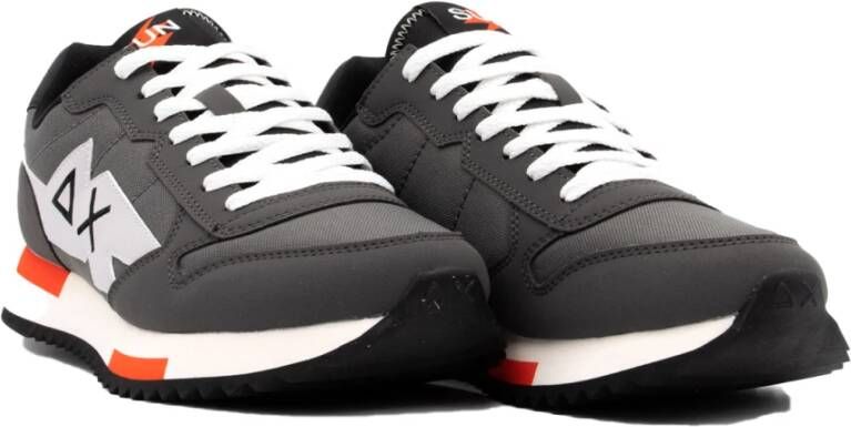 Sun68 Grijze Sneakers Niki Solid Grijs Heren