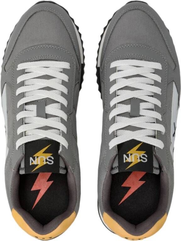 Sun68 Grijze Sneakers Z44121 Stijlvol en Comfortabel Gray Heren