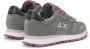 Sun68 Grijze Suède Sneakers met Logo Detail Gray Dames - Thumbnail 3