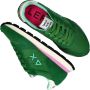 Sun68 Groene Ally Solid Nylon Sneakers voor Dames Green Dames - Thumbnail 4