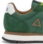 Sun68 Groene Suède Sneaker met Verwijderbare Binnenzool Green - Thumbnail 9