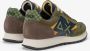 Sun68 Groene Suède Sneakers met Bruine Details Green Heren - Thumbnail 3