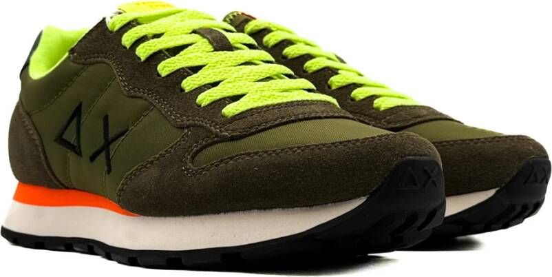 Sun68 Groene Tom Sneakers Lente Zomer 2025 Green Heren