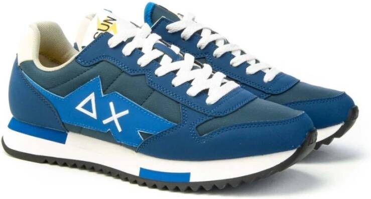 Sun68 Hardloopsneakers Niki Solid Heren Blue Heren