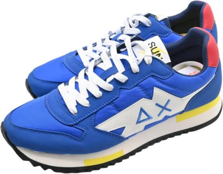 Sun68 Hardloopsneakers Solid Royal Blue Dames