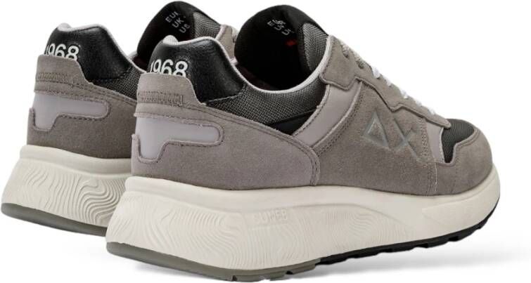 Sun68 Heren Daddy Medium Grijs Sneakers Grijs Heren