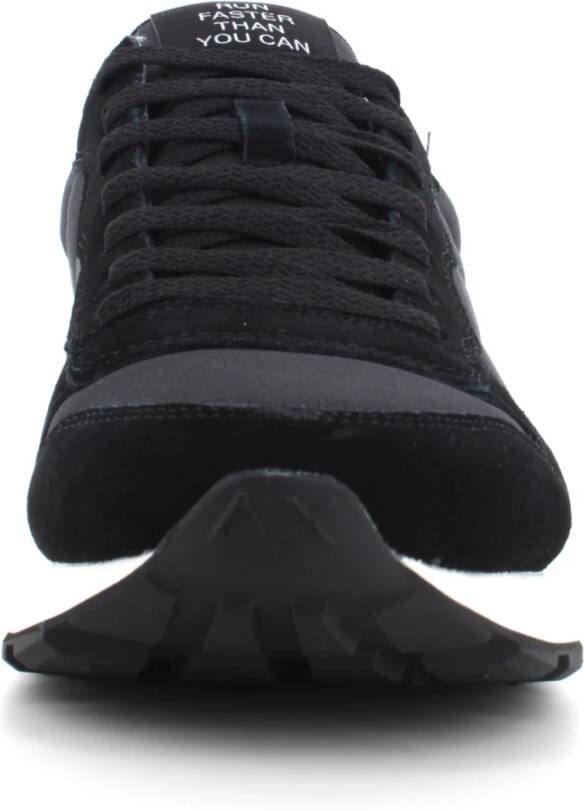 Sun68 Heren Lage Sneakers TOM Solid Black Heren