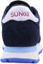 Sun68 Navy Blauwe Platte Schoenen Blue Dames - Thumbnail 7