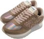 Sun68 Kate Paillettes Beige Sneakers Brown Dames - Thumbnail 2