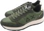 Sun68 Klassieke Militaire Donkergroene Sneakers Green Heren - Thumbnail 3