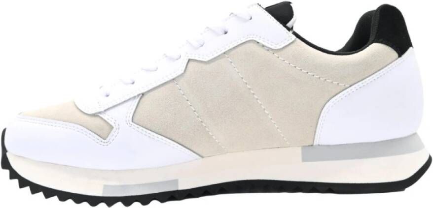 Sun68 Klassieke witte sneakers Beige Heren