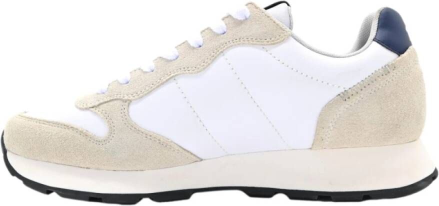 Sun68 Klassieke witte sneakers Beige Heren