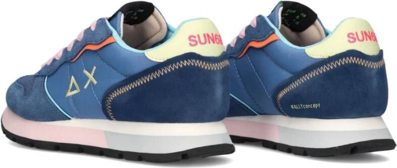 Sun68 Kleur Explosie Lage Sneakers Multicolor Dames