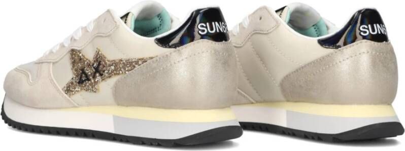 Sun68 Lage Sneakers Stargirl Glitter Logo Multicolor Dames