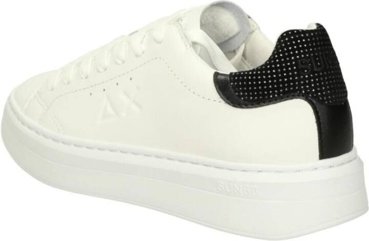 Sun68 Lage Sneakers White Dames