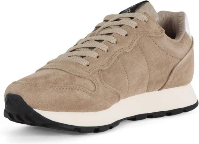 Sun68 Leren en Eco-leren Sneakers Beige Heren